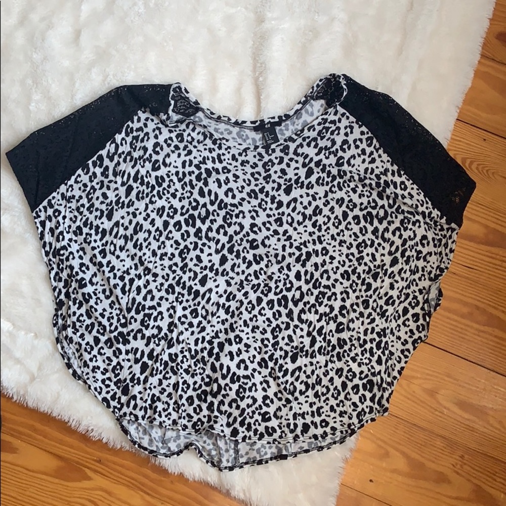 3/$15 Flowy Animal Print Cheetah Top
